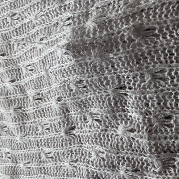 Light Pink/Purple Knit Infinity Scarf - Picture 4 of 5